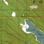 Western Michigan University WA-Polallie Ridge: Authoritative US Topos 1989 digital map