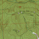 Western Michigan University WA-Rainbow Falls: Authoritative US Topos 1986 digital map