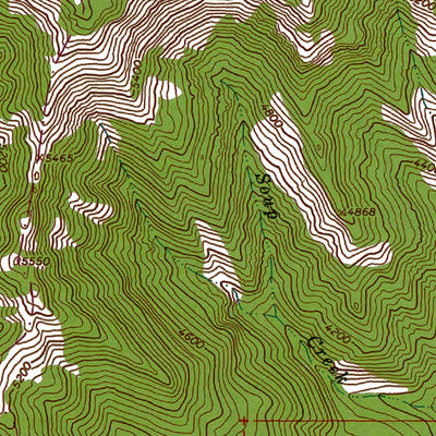 Western Michigan University WA-Rimrock Lake: Authoritative US Topos 1967 digital map