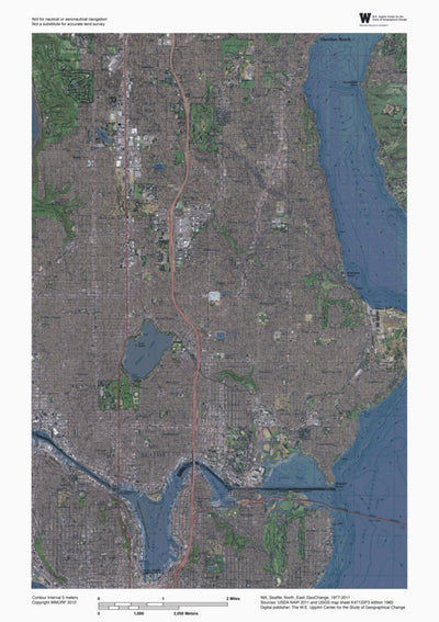 Western Michigan University WA-Seattle North East: GeoChange 1977-2011 digital map