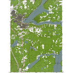 Western Michigan University WA-Shelton: Authoritative US Topos 1981 digital map