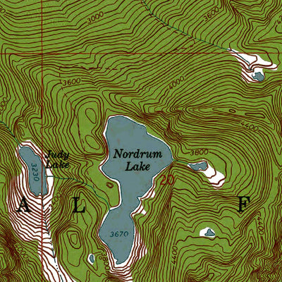 Western Michigan University WA-Snoqualmie Lake: Authoritative US Topos 1965 digital map