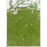 Western Michigan University WA-South Elma: Authoritative US Topos 1986 digital map