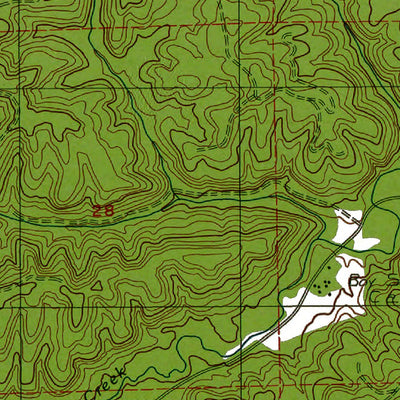 Western Michigan University WA-South Elma: Authoritative US Topos 1986 digital map