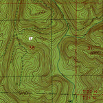Western Michigan University WA-Stevens Creek: Authoritative US Topos 1990 digital map