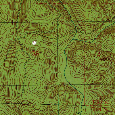 Western Michigan University WA-Stevens Creek: Authoritative US Topos 1990 digital map