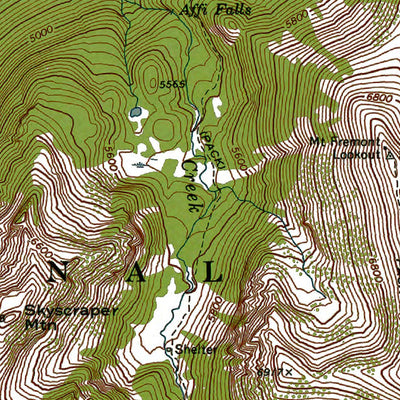 Western Michigan University WA-Sunrise: Authoritative US Topos 1971 digital map