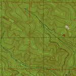 Western Michigan University WA-Sweigiler Creek: Authoritative US Topos 1986 digital map