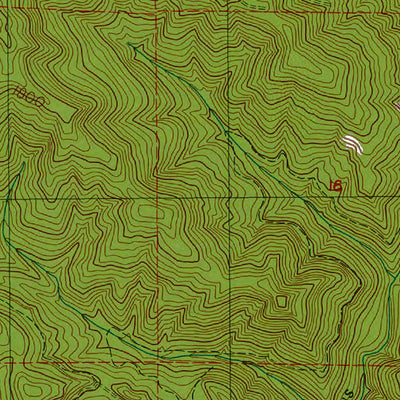 Western Michigan University WA-Sweigiler Creek: Authoritative US Topos 1986 digital map