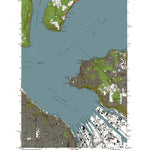 Western Michigan University WA-Tacoma North: Authoritative US Topos 1961 digital map