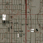 Western Michigan University WA-Tacoma South: Authoritative US Topos 1961 digital map