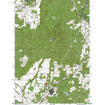 Western Michigan University WA-Tenalquot Prairie: Authoritative US Topos 1990 digital map
