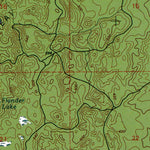 Western Michigan University WA-Tenalquot Prairie: Authoritative US Topos 1990 digital map