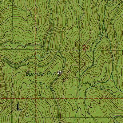Western Michigan University WA-The Rockies: Authoritative US Topos 1987 digital map