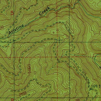 Western Michigan University WA-Vance Creek: Authoritative US Topos 1990 digital map