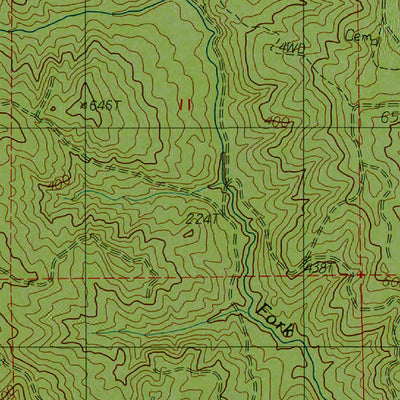 Western Michigan University WA-Wildwood: Authoritative US Topos 1986 digital map