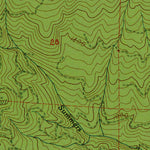 Western Michigan University WA-Woolford Creek: Authoritative US Topos 1985 digital map
