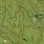 Western Michigan University WA-Woolford Creek: Authoritative US Topos 1985 digital map