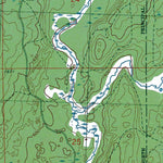 Western Michigan University WI-Augustine Lake: Authoritative US Topos 1984 digital map