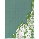 Western Michigan University WI-Egg Harbor: Authoritative US Topos 1982 digital map