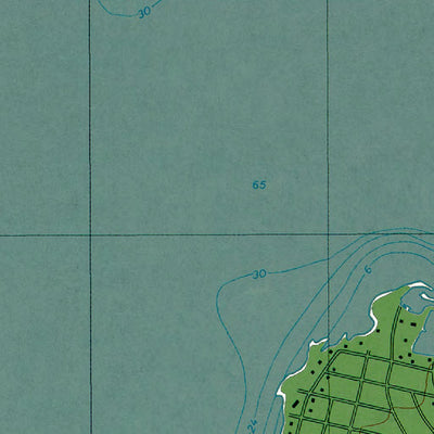 Western Michigan University WI-Egg Harbor: Authoritative US Topos 1982 digital map