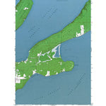 Western Michigan University WI-Madeline Island: Authoritative US Topos 1964 digital map