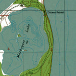 Western Michigan University WI-MI-Chambers Island: Authoritative US Topos 1982 digital map