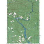Western Michigan University WI-MI-Miscauno Island: Authoritative US Topos 1982 digital map