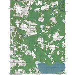 Western Michigan University WI-MI-Wausaukee South: Authoritative US Topos 1982 digital map