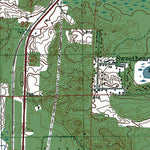 Western Michigan University WI-MI-Wausaukee South: Authoritative US Topos 1982 digital map