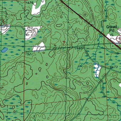 Western Michigan University WI-Morse: Authoritative US Topos 1984 digital map