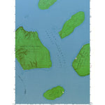 Western Michigan University WI-Oak Island: Authoritative US Topos 1963 digital map