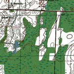 Western Michigan University WI-Porterfield SW: Authoritative US Topos 1982 digital map