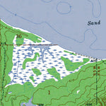 Western Michigan University WI-Sand Island: Authoritative US Topos 1964 digital map