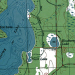 Western Michigan University WI-Stormy Lake: Authoritative US Topos 1982 digital map
