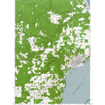 Western Michigan University WI-Washburn: Authoritative US Topos 1964 digital map