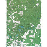 Western Michigan University WI-Wausaukee North: Authoritative US Topos 1982 digital map