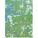 Western Michigan University WI-Wilson Lake: Authoritative US Topos 1973 digital map
