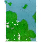 Western Michigan University WI-York Island: Authoritative US Topos 1964 digital map