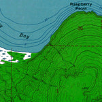 Western Michigan University WI-York Island: Authoritative US Topos 1964 digital map