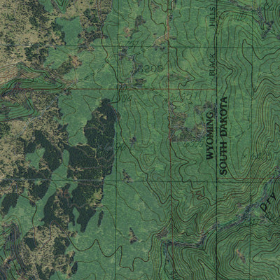 Western Michigan University WY-SD-PARMLEE CANYON: GeoChange 1977-2012 digital map