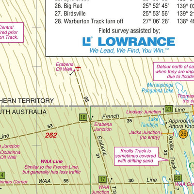 Westprint Heritage Maps Simpson Desert bundle exclusive