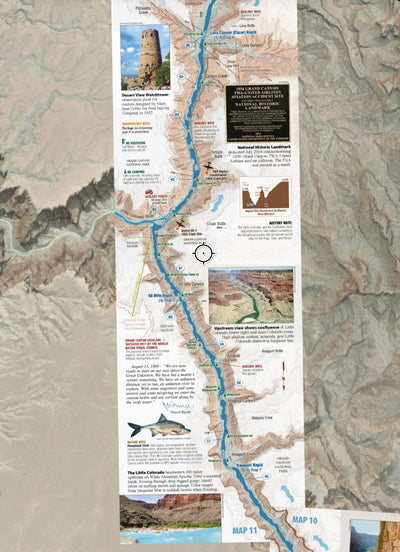 Westwater Books Belknap's Grand Canyon River Map Guide digital map