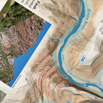 Canyon of Lodore - Echo Park & Whirlpool Canyon to Split Mountain - Belknap's River Guides Preview 3