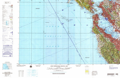 WhatIs.At San Francisco, 1983, 2nd edition of JOG Air NJ-10-8 at 250000 scale digital map