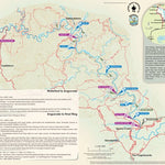 Mitchell River - Waterford to Glenaladale - Whitewater Kayaking Map Preview 1