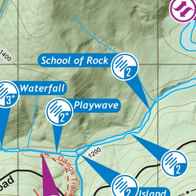 Snowy River 2 - Munyang to Island Bend - Whitewater Map Preview 2