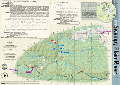 Swampy Plain River - Whitewater Kayaking Map Preview 1