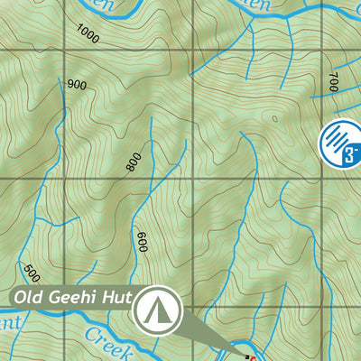 Swampy Plain River - Whitewater Kayaking Map Preview 3