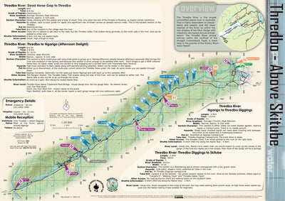 Thredbo River - Dead Horse Gap to Skitube - Whitewater Kayaking Map Preview 1